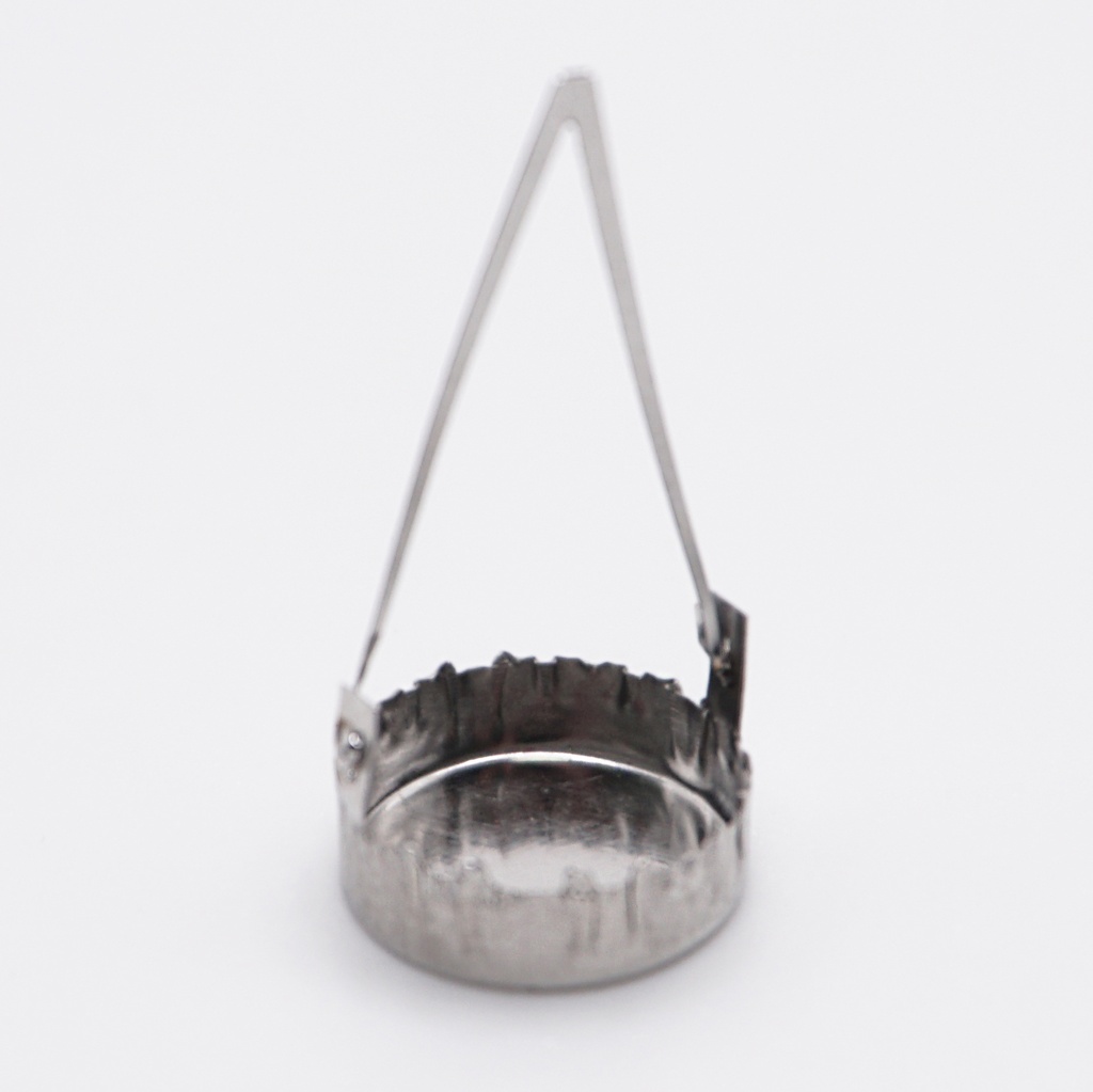 10mm Standard DVS Metal Sample Pan with Handle (x 2)