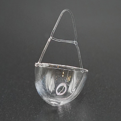 [C-MC-19494] 13mm DVS Quartz Sample Pan with Round Base (x 2)