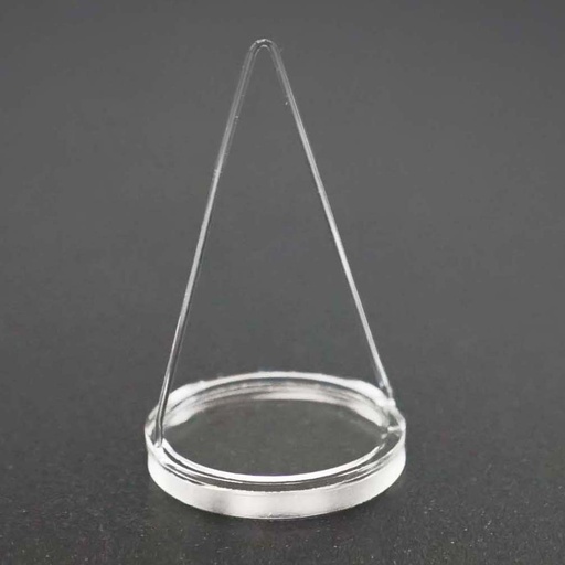 [C-MC-19496] 19mm DVS Quartz Video Sample Pan with Flat Base (No Cross Bar) (x 2)